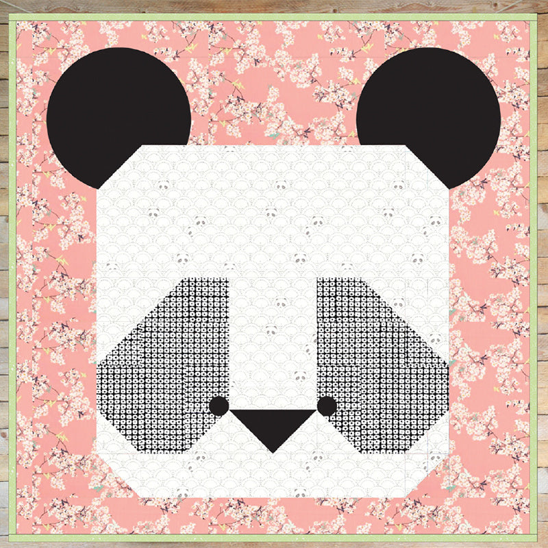 Digital Download - Ping the Panda Quilt Pattern Alternative View #1
