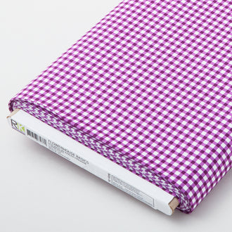 Flowerhouse Basics - Azalea Gingham 10 Yard Bolt