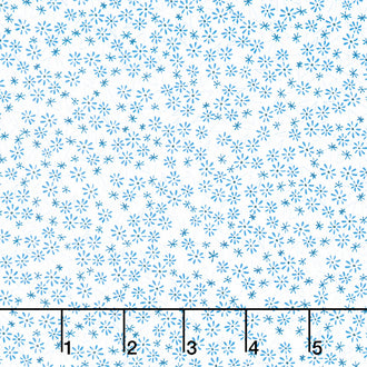 Dear Stella - Ditsy White Yardage
