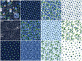 Blueberry Delight 10" Squares Alternative View #2