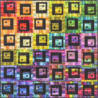 Tumbling Cabin Quilt Kit