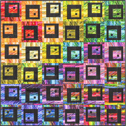 Tumbling Cabin Quilt Kit