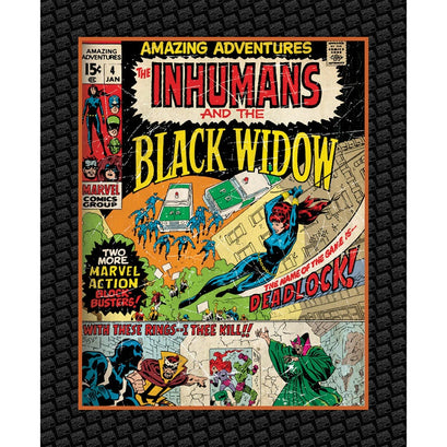 Marvel Comics III - Black Widow Digitally Printed Panel