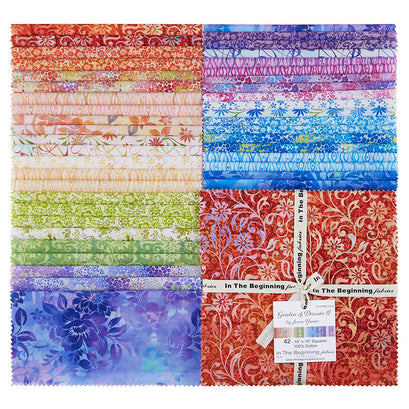 Garden of Dreams II 10" Squares