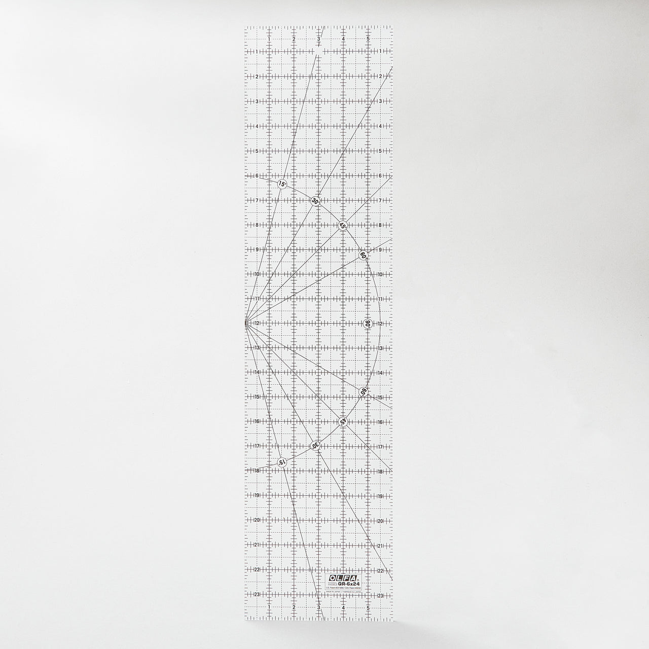 Olfa 6" x 24" Non-Slip Frosted Advantage Ruler Primary Image