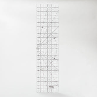 Olfa 6" x 24" Non-Slip Frosted Advantage Ruler
