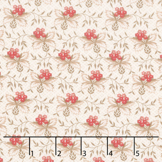 Cocoa Pink - Thistle Olive Yardage