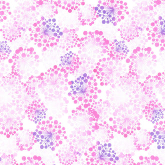 A Groovy Garden - Dandy Purple Yardage