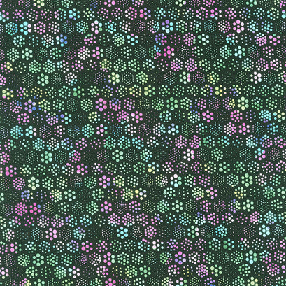A Groovy Garden - Hex Purple Yardage