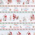 A Magical Christmas - Repeating Stripe Multi Yardage Primary Image