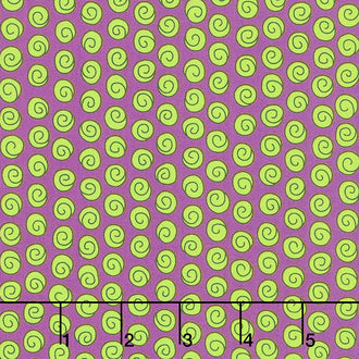 A Spooky Good Time - Swirls Flash Yardage