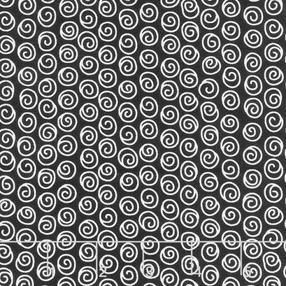 A Spooky Good Time - Swirls Midnight Yardage
