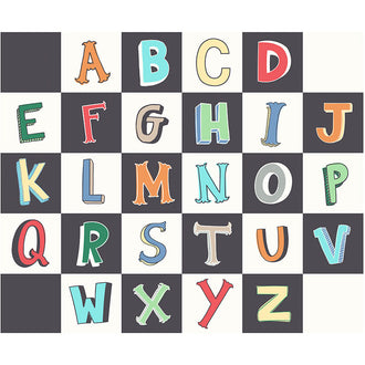 A to Zoo - Alphabet Blocks Multi Panel