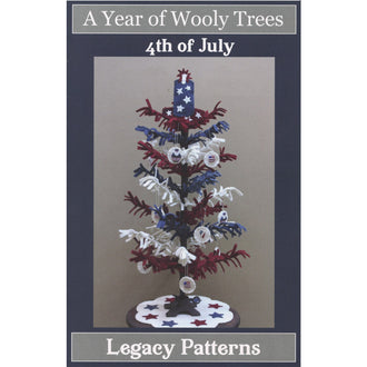 A Year of Wooly Trees Pattern - July 4th