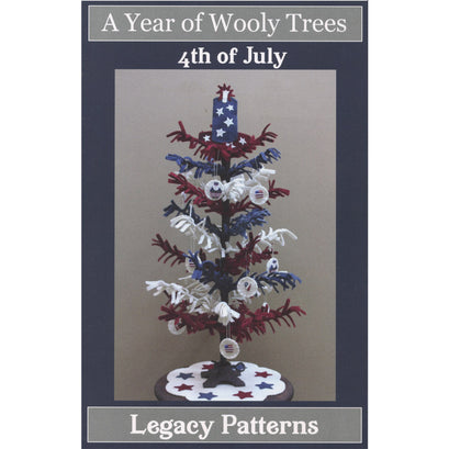 A Year of Wooly Trees Pattern - July 4th