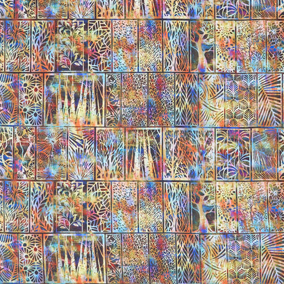 Halcyon II - Woodblock Multi Yardage