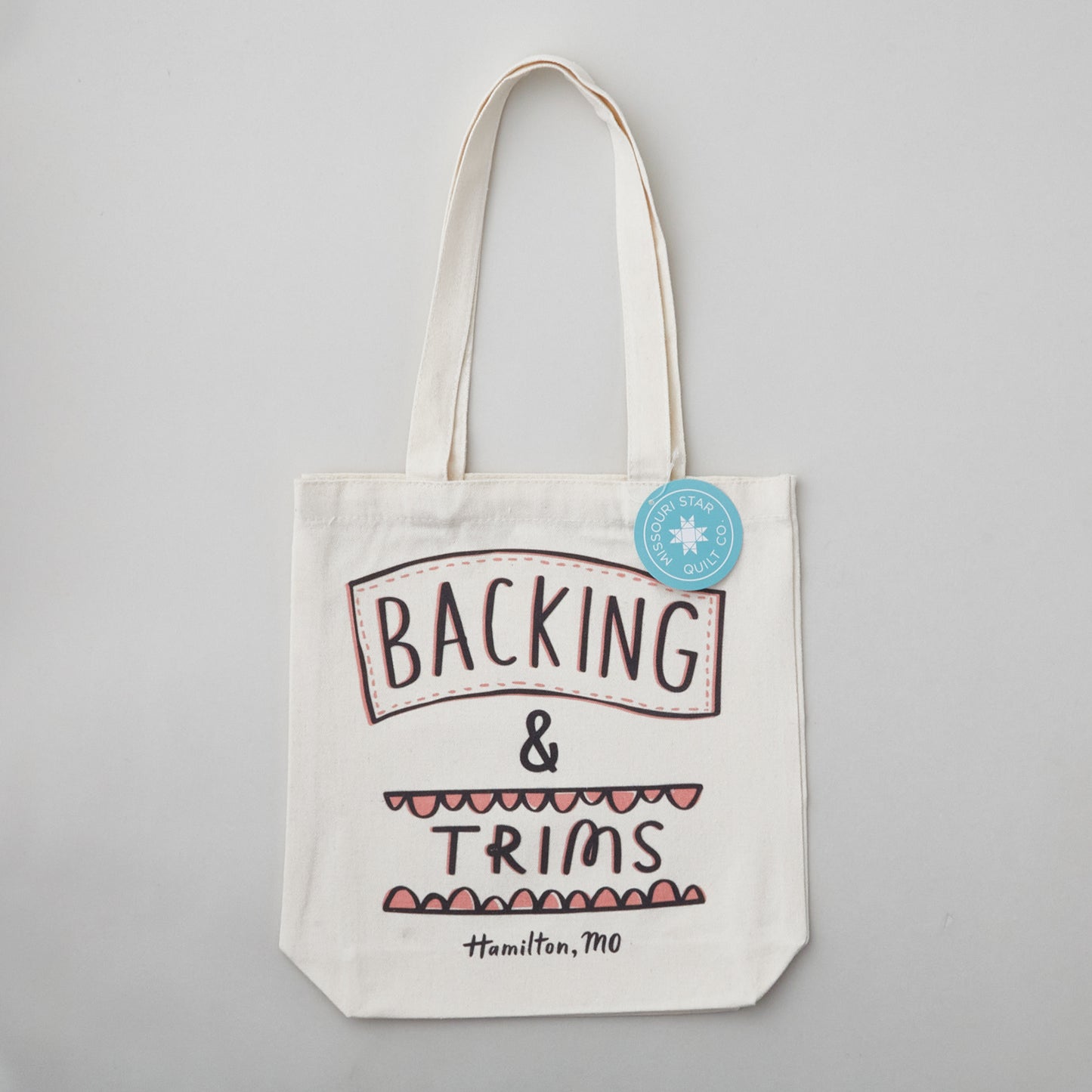 MSQC Canvas Shop Tote: Backing & Trims Primary Image