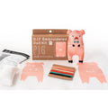 D.I.Y. Embroidered Doll Kit - Pig Alternative View #2
