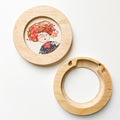 Hoop Frame - 4" Round Natural Alternative View #2