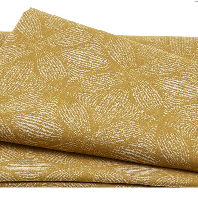 Woodland Blooms - Sycamore Weave Saffron 2 Yard Cut