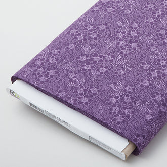 London Calling 11 Cotton Lawn - Purple Floral 10 Yard Bolt