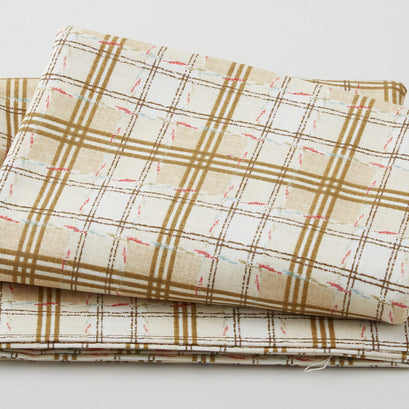 Pathways - Plaid Cream 3 Yard Cut