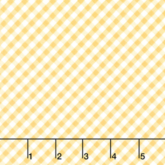 Spring Gardens - Gingham Yellow Yardage