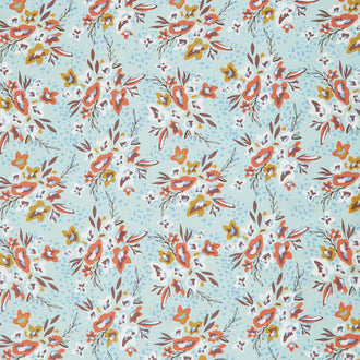 Dawn on the Prairie - Spray and Sprig Rainy Mist Yardage