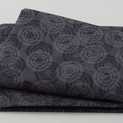 Wilmington Essentials - Circle Burst Charcoal 3 Yard Cut