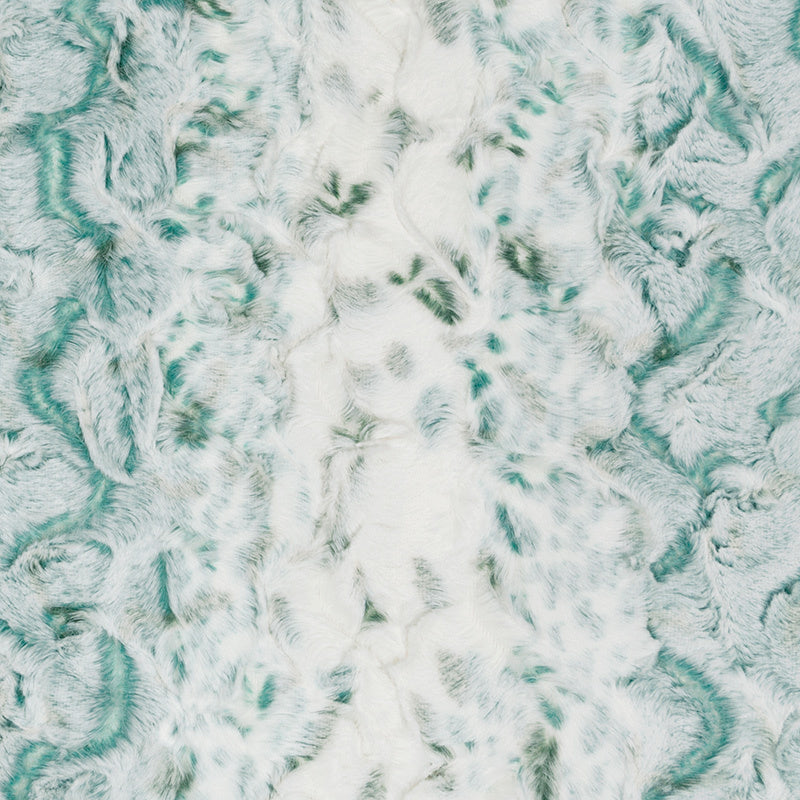 Luxe Cuddle® - Snowy Owl Mallard Minky Yardage Primary Image