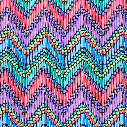 Kaffe Fassett Collective - February 2023 - Darker ColorwayBeaded Curtain Contrast Yardage