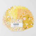 Handpicked Produce - Fanciful Florals Lemon Zest 5" Stackers 24 pcs. Primary Image