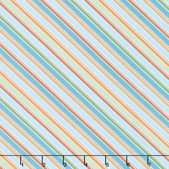 Winsome Critters - Stripes Multi Yardage