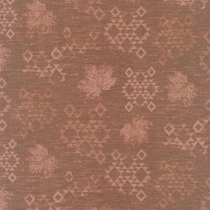 The Great Outdoors - Leaves & Geo Rust Yardage