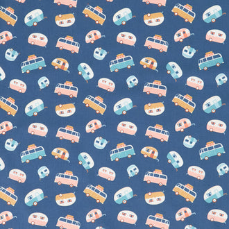 Live Love Glamp - Trailer Toss Denim Yardage