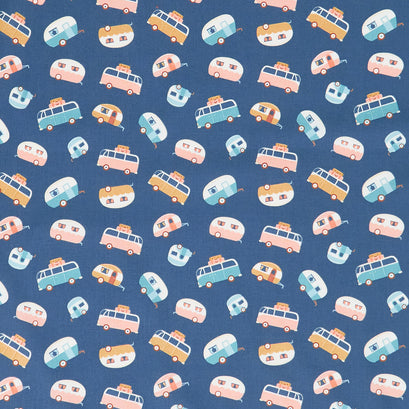 Live Love Glamp - Trailer Toss Denim Yardage