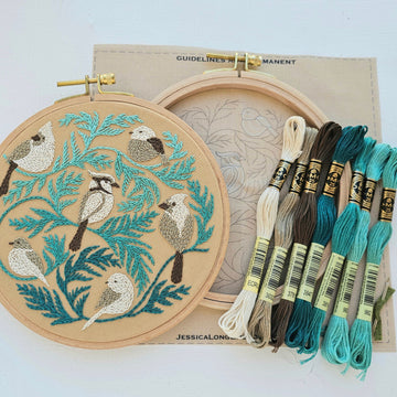 Winter Birds Embroidery Kit Alternative View #2