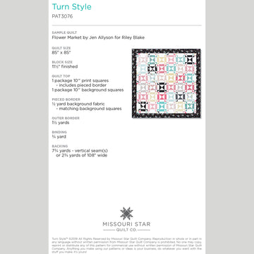 Digital Download - Turn Style Pattern by Missouri Star Alternative View #1
