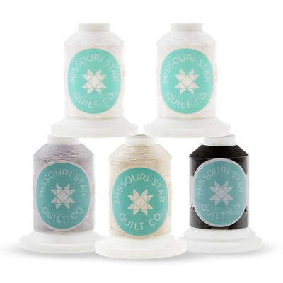 Missouri Star The Basics 50 Wt Cotton Thread Stash Builder 5 Pack Primary Image