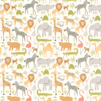 Noah's Ark - Animal Parade Cloud Yardage