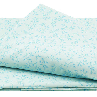 Folio - Viney Leaves Baby Blue 108" Wide 3 Yard Cut
