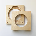 Hoop Frame - 5" Square Natural Primary Image