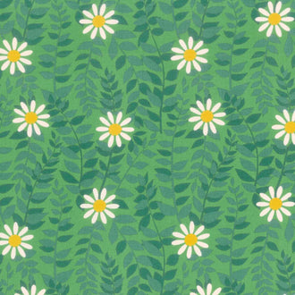 Flowerland - Daisies Verdant Yardage