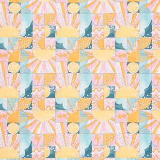 Dreamscape - Sunshiny Day Yellow Multi Yardage