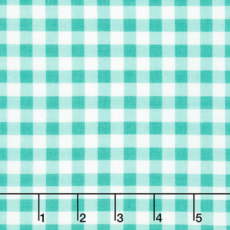 Gingham Cottage - Gingham Seaglass Yardage