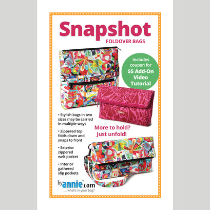 Snapshot Foldover Bag Pattern