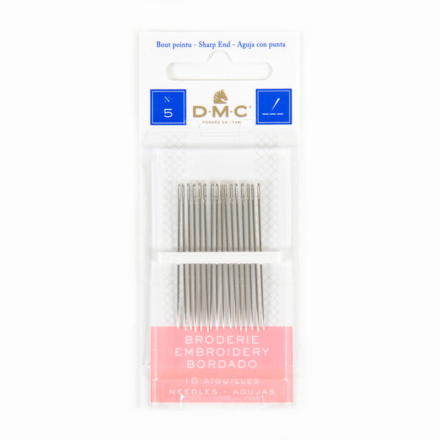DMC Embroidery Sharps Needles Sizes 5
