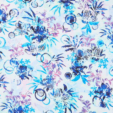 Wild Vista - Floral Hyacinth Yardage Primary Image