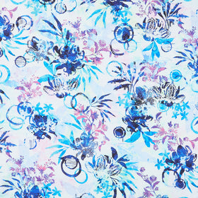 Wild Vista - Floral Hyacinth Yardage Primary Image