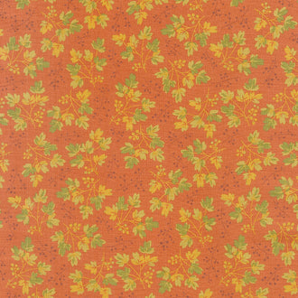 Acorn Harvest - Scattered Branches Pumpkin Yardage
